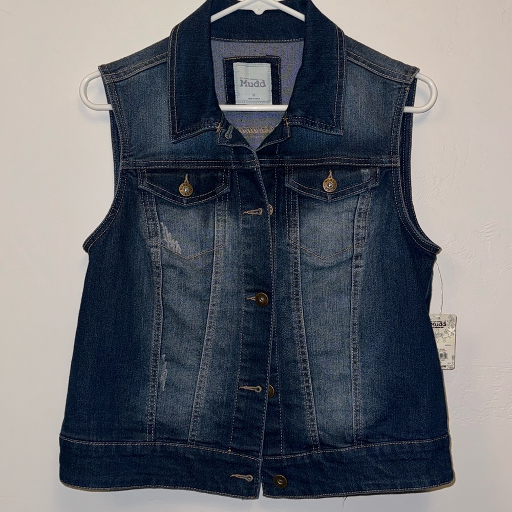 Denim vest